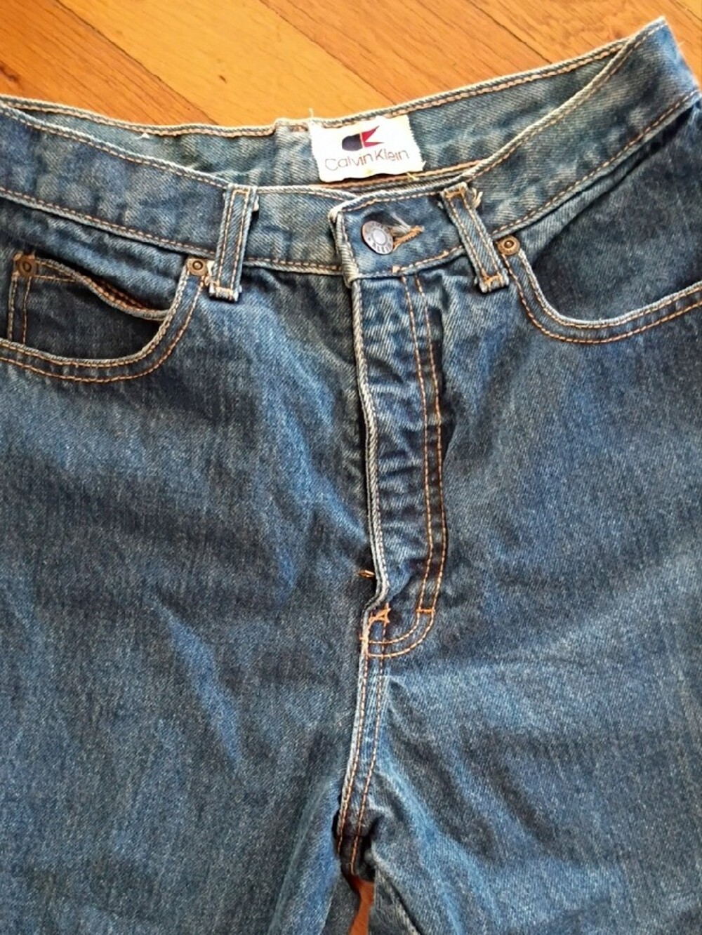 Vintage Calvin Klein Jeans Made In The USA - Picture 2 of 9
